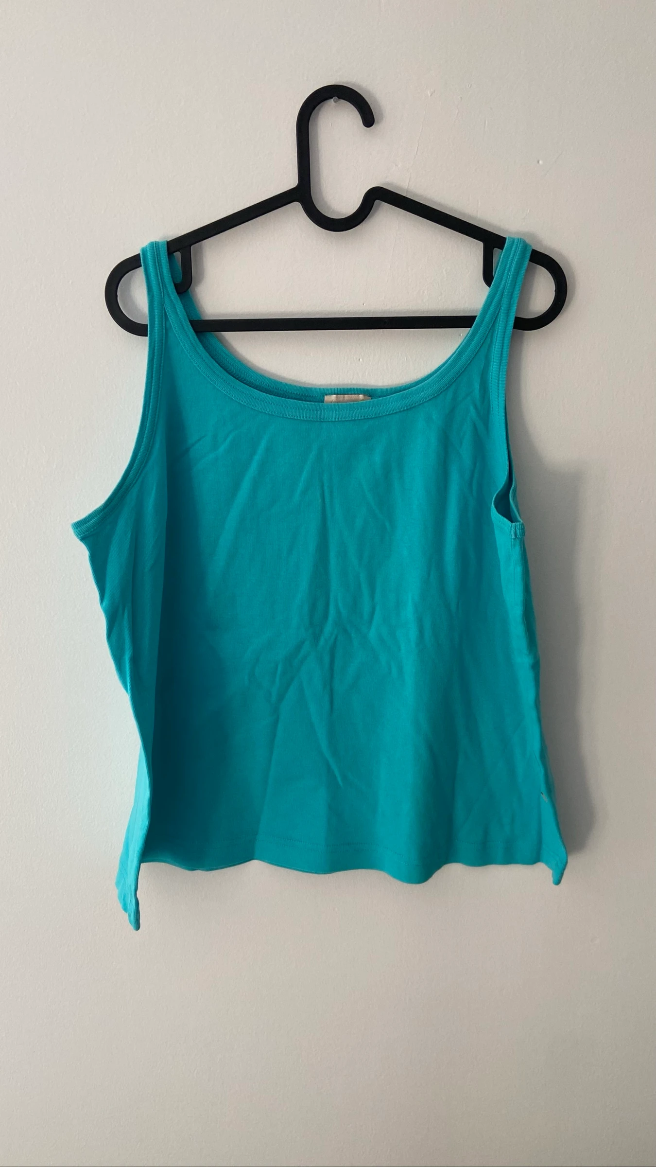 Débardeur turquoise Taille 48  – photo 2